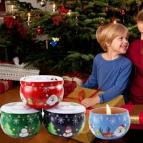 Mouliraty Women's Gift Scented Candles, Aromatherapy Candle Set Of 4, Natural Soy Wax, Christmas Scented Candle Gift Set