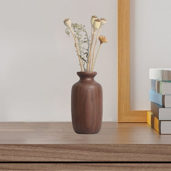 Mouliraty Wooden Vases For Home Decoration And Ornaments