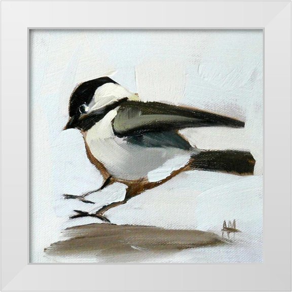 Moulton, Angela 12x12 White Modern Wood Framed Museum Art Print Titled - Coming In for a Landing