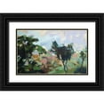 thumbnail image 1 of Moulton, Angela 32x22 Black Ornate Wood Framed with Double Matting Museum Art Print Titled - India No. 8, 1 of 4