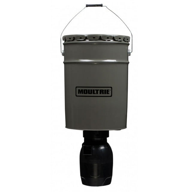 Moultrie 13282 6.5 Gallon Directional Hanging Bucket Auto Timer Game