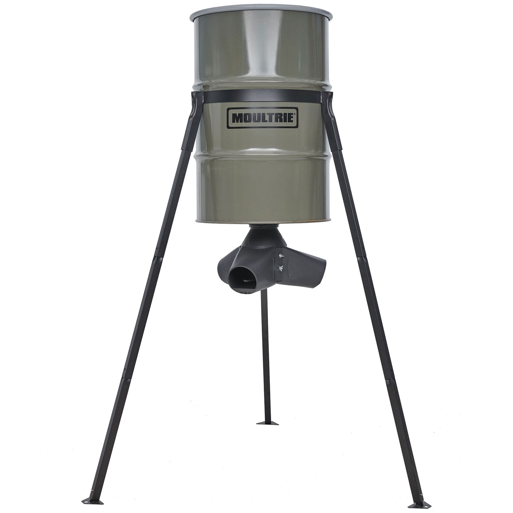 Moultrie 13375 55 Gallon Drum Gravity Tripod Deer Corn & Protein Pellet