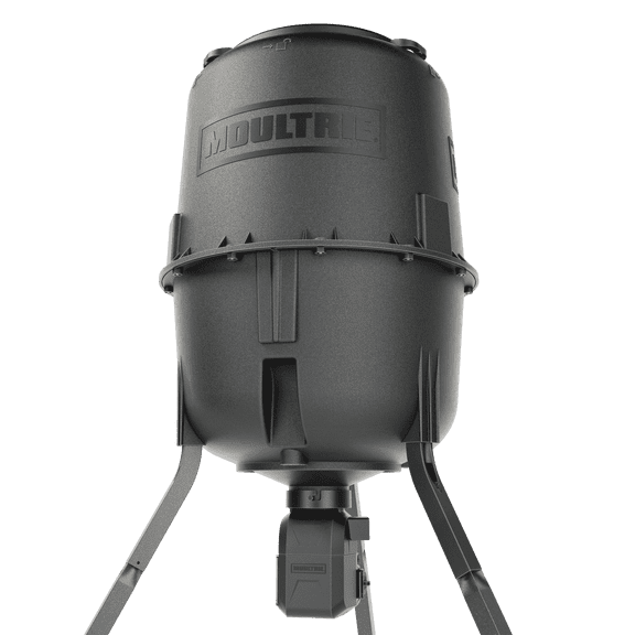 Moultrie 250 lb Pro Hunter III Directional Feeder - Bluetooth Programmable Wildlife Feeder - Directional Fish pond Feeder - 250lb Capacity - Moultrie App Compatible - 6ft Fill Height