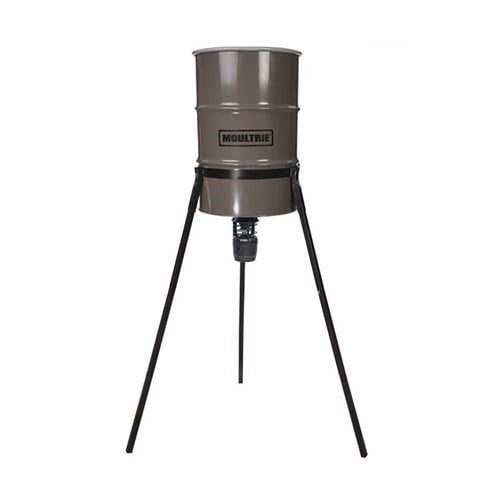 Moultrie 55 Gallon Pro Hunter II Tripod Deer Feeders 55 Gallon Pro