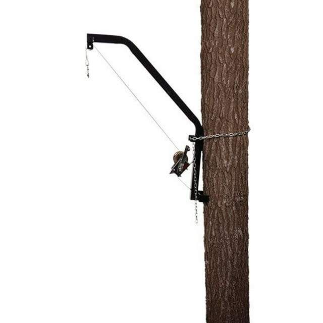 Moultrie Hanging Deer Feeder Tree or Pole Hoist w/ 300 Pound Capacity