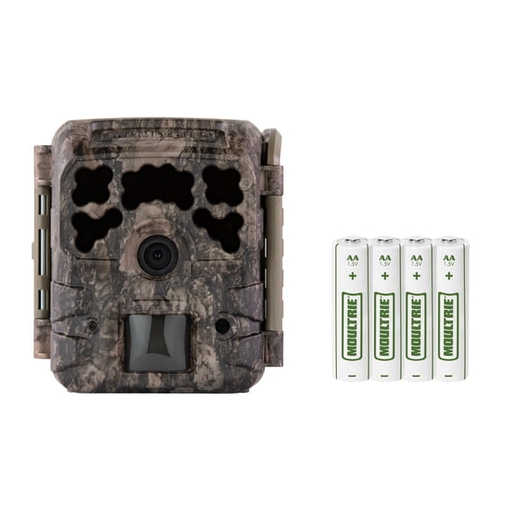Open Box Moultrie Micro-W42i Infrared Hunting Trail Camera Kit with 4AA Batteries