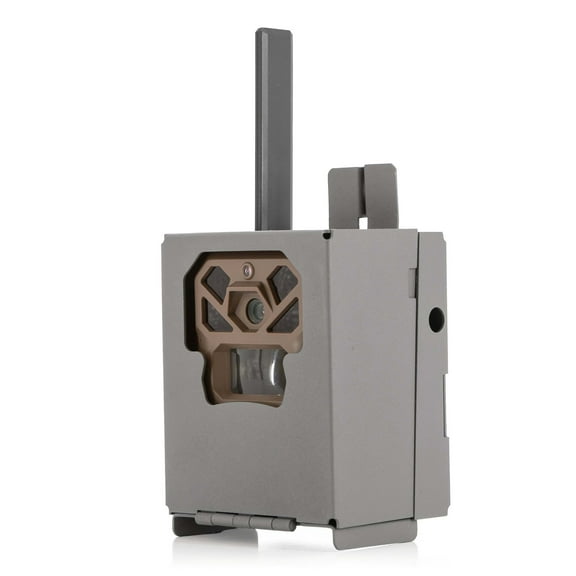 Moultrie Security Box for Edge, Edge Pro Cellular Trail Cameras - Robust Protection, 16-Gauge Steel, Weatherproof and Secure