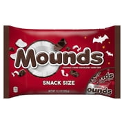 Mounds Coconut and Dark Chocolatey Snack Size, Halloween Candy Bag, 11.3 oz
