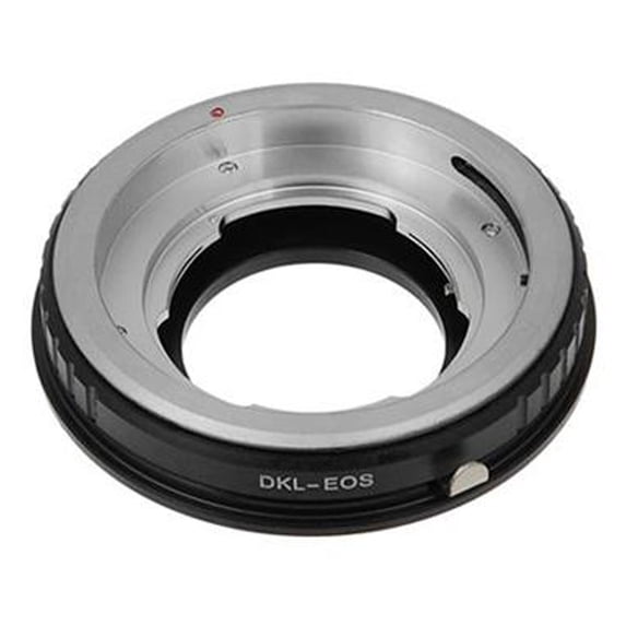 Fotodiox Mount Adapter for DKL Lens to Canon EOS EF-Mount Camera, No Focus Confirmation Chip