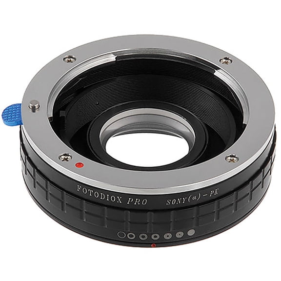 Fotodiox Mount Adapter with 1.4x Multi-Coated Focus Correction Lens for Sony A Lens to Pentax K Mount Camera