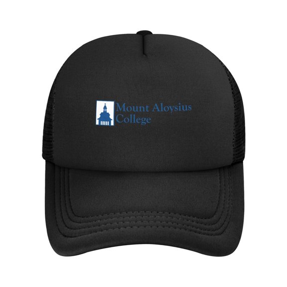 Mount Aloysius Colleg Solid Color Lightweight Adult Mesh Baseball Cap