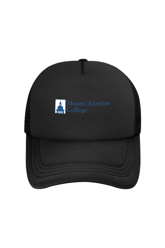 Mount Aloysius Colleg Solid Color Lightweight Adult Mesh Baseball Cap