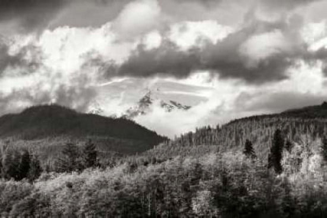 Mount Baker Exposed Canvas Art - Dana Styber (24 x 36)