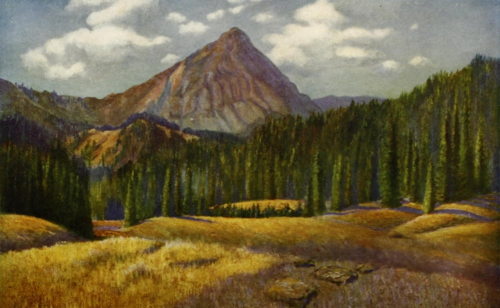 Mount Baldy Canvas Art - James Blomfield (24 x 36)