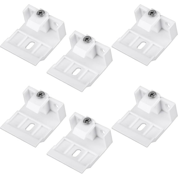 Mount Bracket Holder for Pleated Cellular Shades Headrail Support Brackets Clip for Wide Beam Folding Blinds Mounting