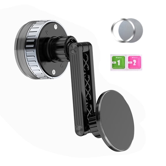 Mount Bracket Rack 360 Degree Rotation Nonslip Adjustable Stand With 17 Strong Magnets for Kitchen Home Phone Travel Use