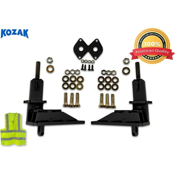 Mount Brackets Set for HERD 404010 VV06 Front Bumper Deer Guard Compatible with Volvo VNR 440 New 2025+