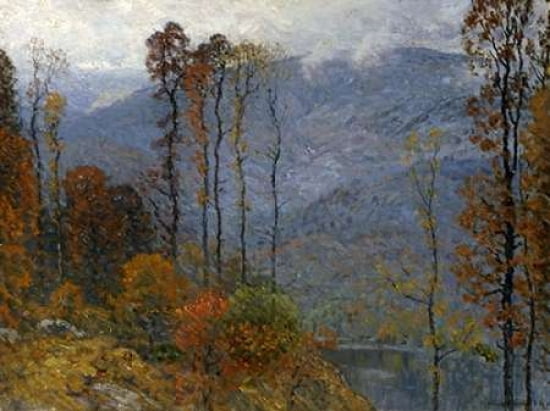 Mount Chocorua Canvas Art - John Joseph Enneking (18 x 24)