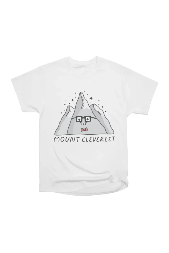Mount Cleverest T-Shirt Tee Gift For Him Merch For Her Apparel For Friend