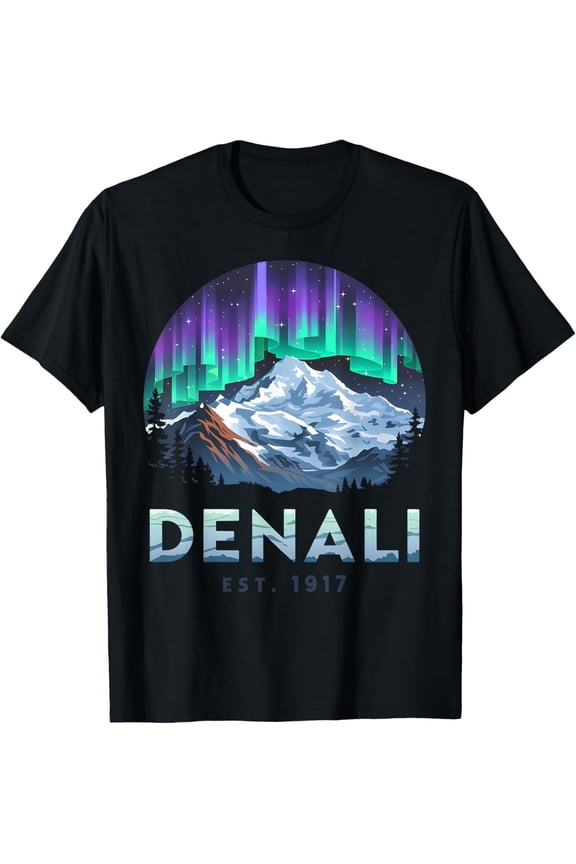 Mount Denali Alaska Mountain Denali Hiking T Shirt