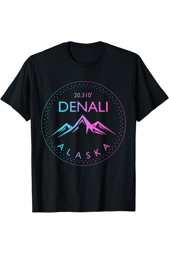 Mount Denali Alaska Mountaineer Climbing National Park T-Shirt, Unisex T-Shirt