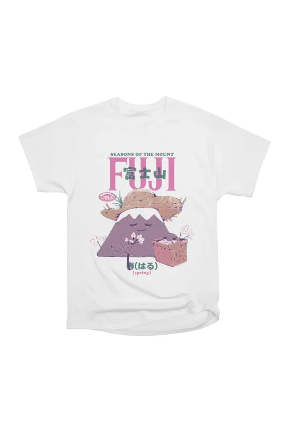 Mount Fuji Spring T-Shirt Tee Gift For Him Merch For Her Apparel For Friend