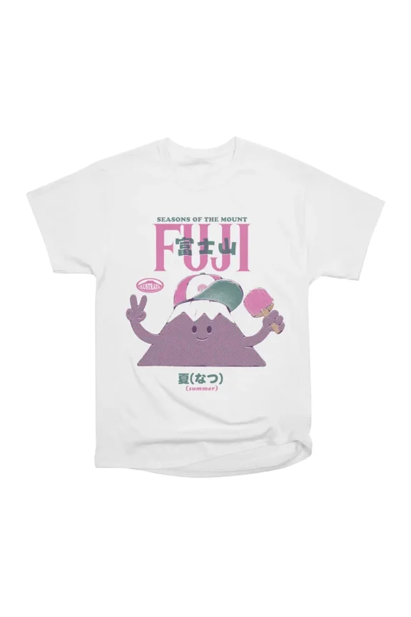 Mount Fuji Summer T-Shirt Tee Gift For Him Merch For Her Apparel For Friend