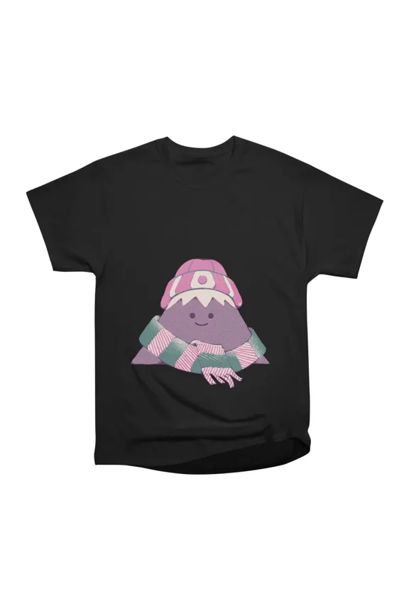 Mount Fuji Winter Sticker T-Shirt Tee Gift For Him Merch For Her Apparel For Friend