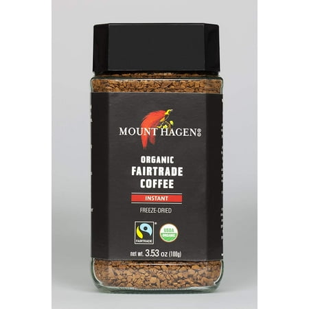 Mount Hagen Organic Freeze Dried Instant Coffee, 3.53 oz