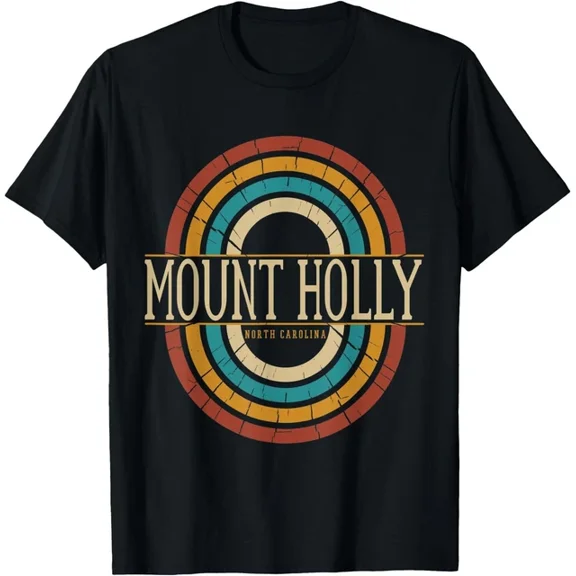 Mount Holly North Carolina NC Retro Souvenir T-Shirt