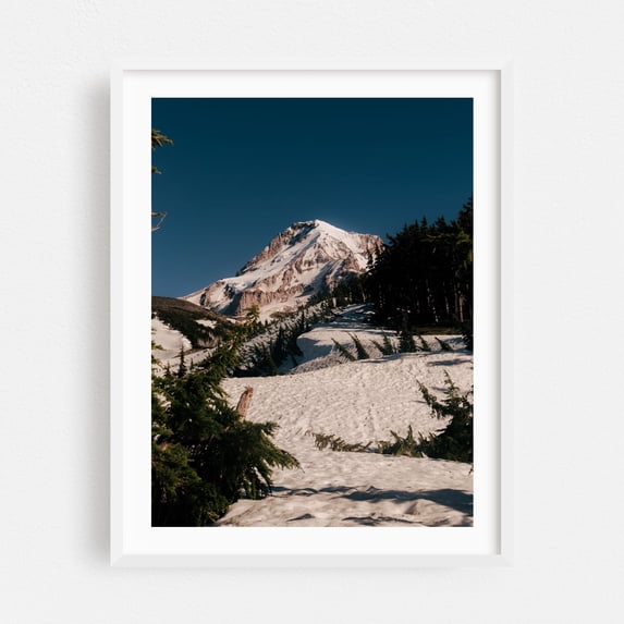Mount Hood III - Oregon Photography Mountain Snow Nature Landscape ...
