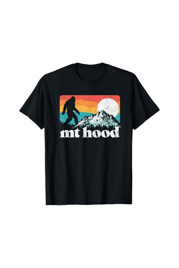 Mount Hood Oregon Bigfoot Mountains T-shirt
