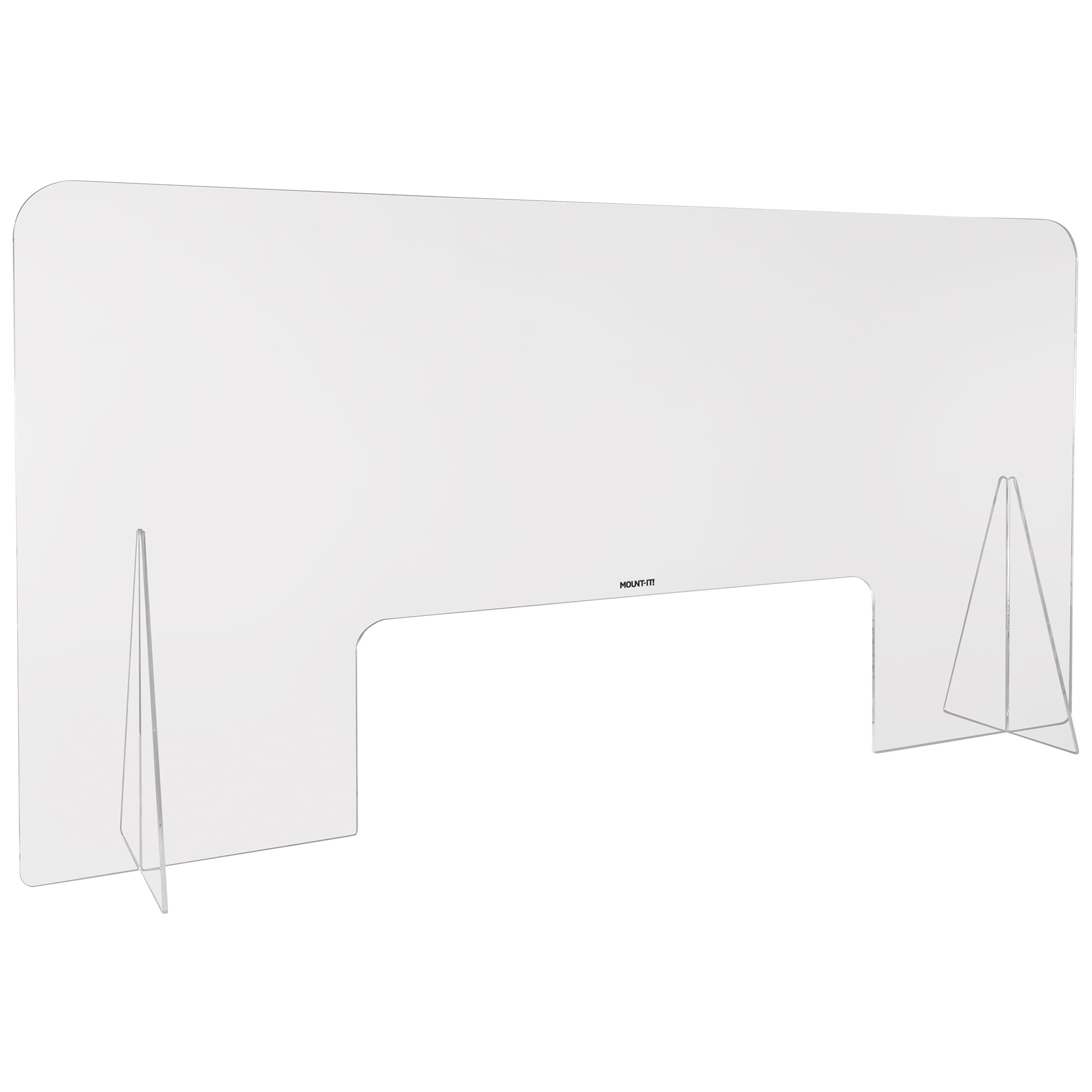 Mount-It! Acrylic Protective Sneeze Guard 47.2