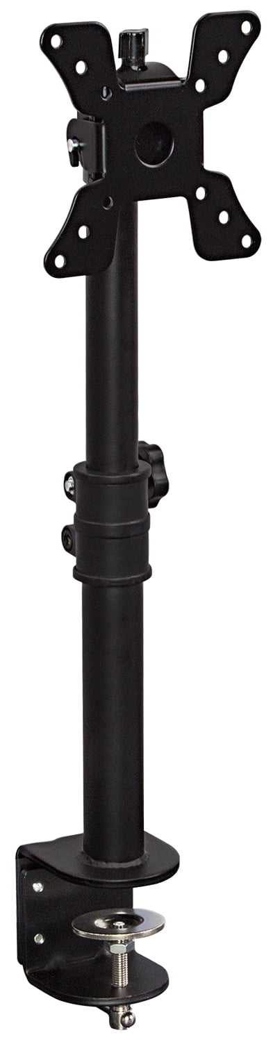 Mount-It! Adjustable Height Desk Monitor Tilt Mount