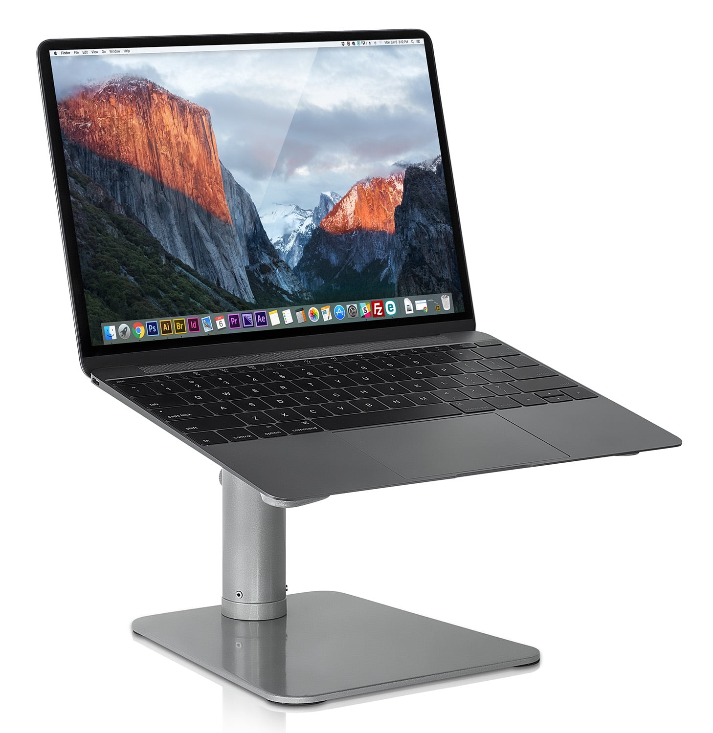 Mount-It! Adjustable Height Laptop Stand, Fits 11-15 Inch Screens