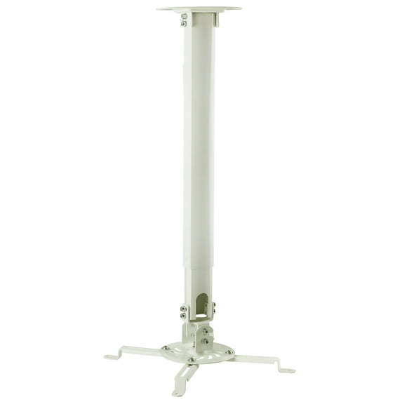 Mount-It! Ceiling Projector Mount Height Adjustable Universal Stand | Fits Epson Optoma Benq Viewsonic Projectors