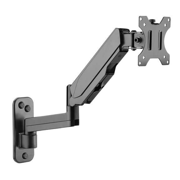 Mount-It! Computer Monitor Wall Mount | Fits 17"-32" Computer Screens | Height Adjustable | Ergonomic