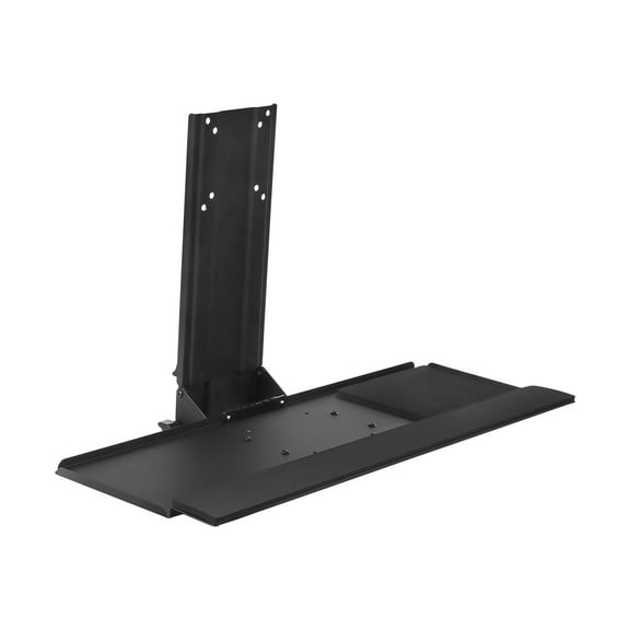 Mount-It! Computer Monitor and Keyboard Wall Mount | 25 Inch Wide Platform with Mouse Pad