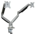 thumbnail image 1 of Mount-It! Dual Arm Monitor Stand | Fits 17"-27" Computer Screens | Adjustable Arms, 1 of 6