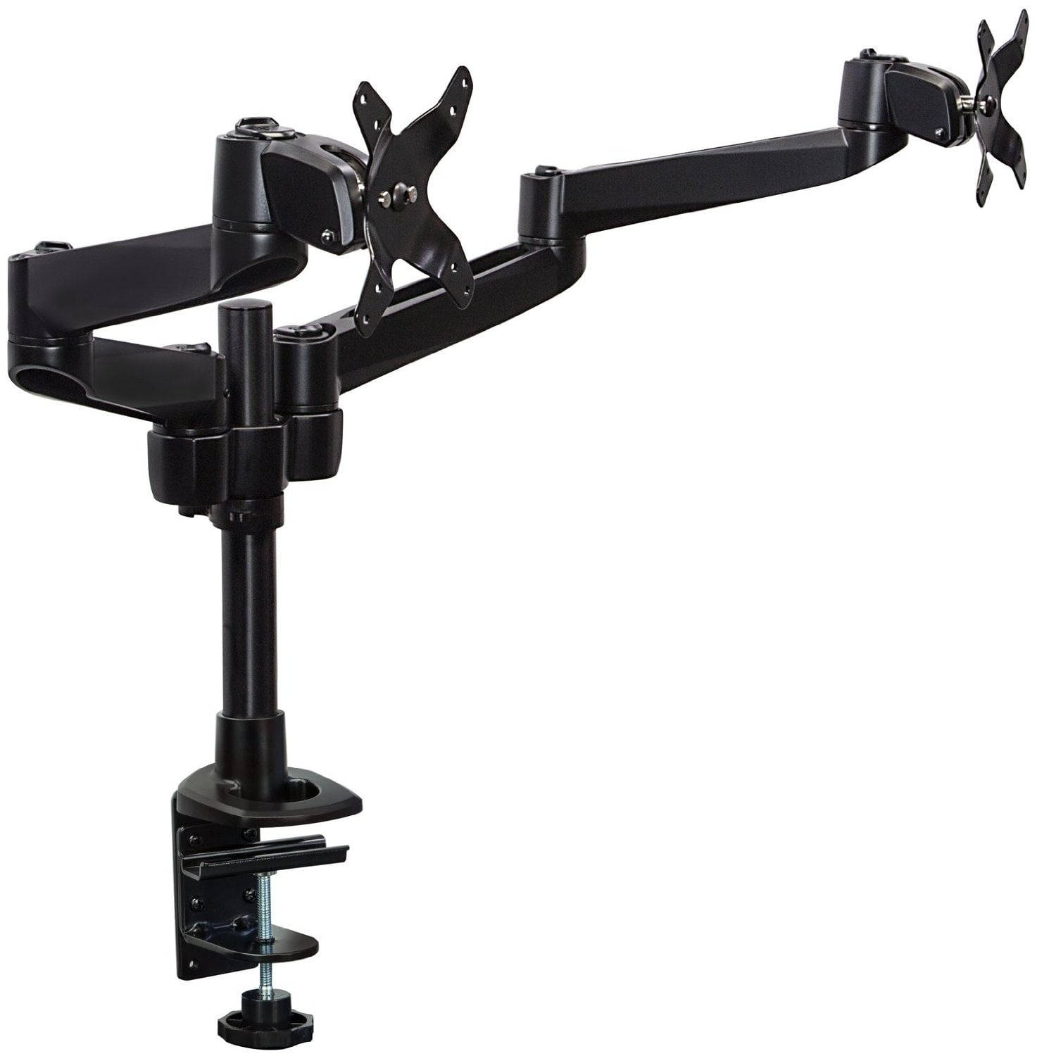 Mount-It! Dual Monitor Desk Mount | Fits 13"-24" Computer Screens | TAA Compliant