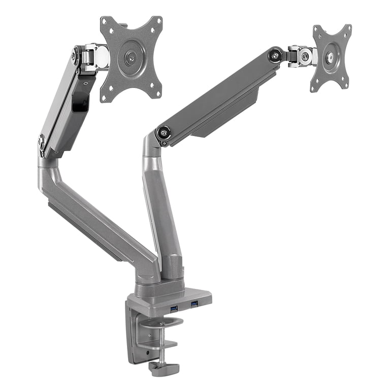 Monitor Mounts 24 In To Fit Screen Desk Mount & Stands Dual Monitor ...