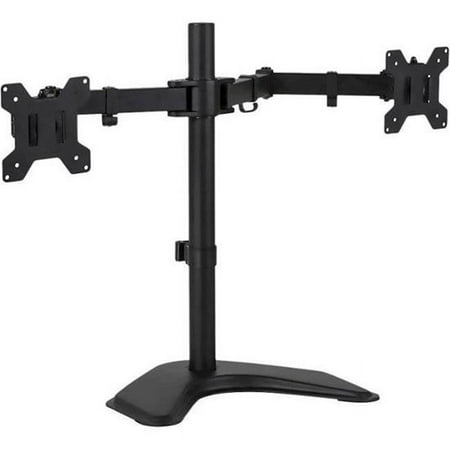 Mount-It! - Dual Monitor Desk Stand - Black
