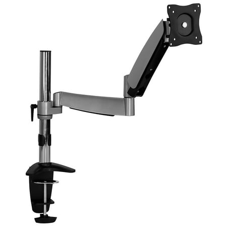 Mount-It! - Single Desk Mount for Monitor - Silver