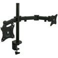 thumbnail image 1 of Mount-It! Dual Monitor Mount | Fits Two 17"-27" Screens | Double Monitor Desk Stand Arm, 1 of 3