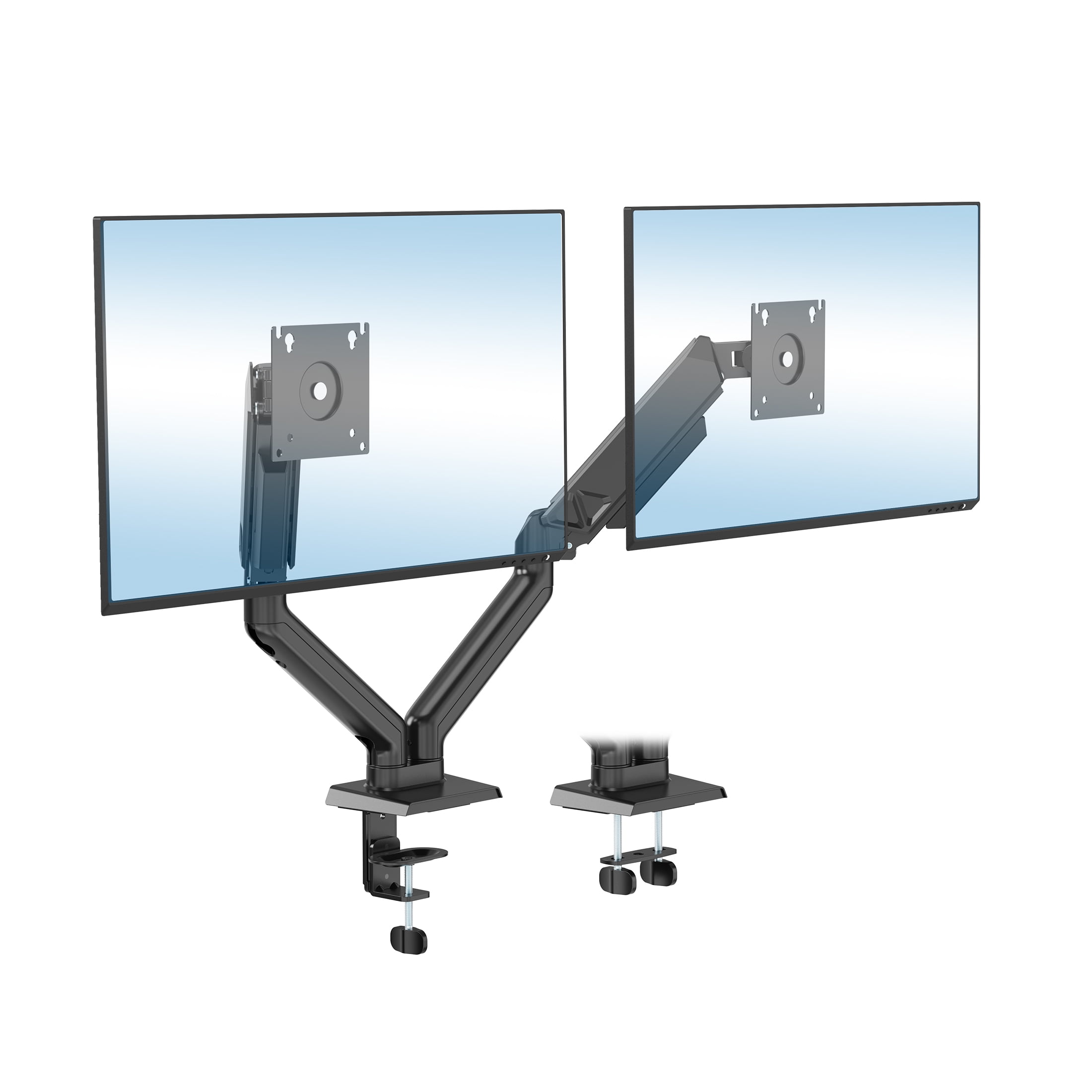 Mount-It! Dual Monitor Mount with Spring Arms