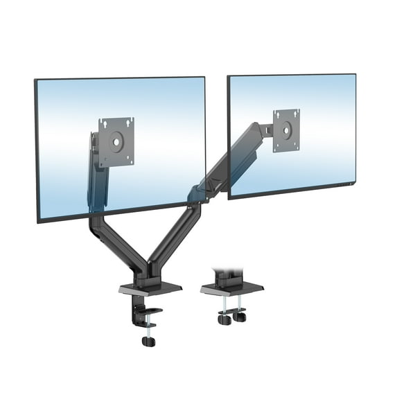 Mount-It! Dual Monitor Mount with Spring Arms