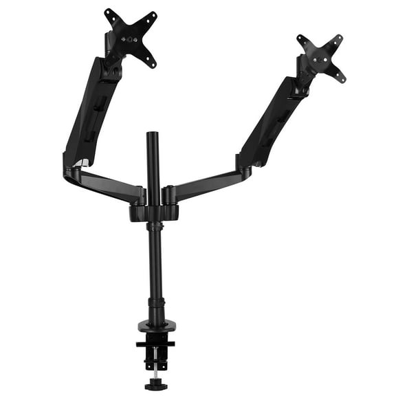 Mount-It! Extra Tall Dual Monitor Desk Mount | Fits 13"-32" Computer Screens | TAA Compliant