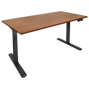 Mount-It! Extra Wide Electric Sit-Stand Adjustable Height Office Desk