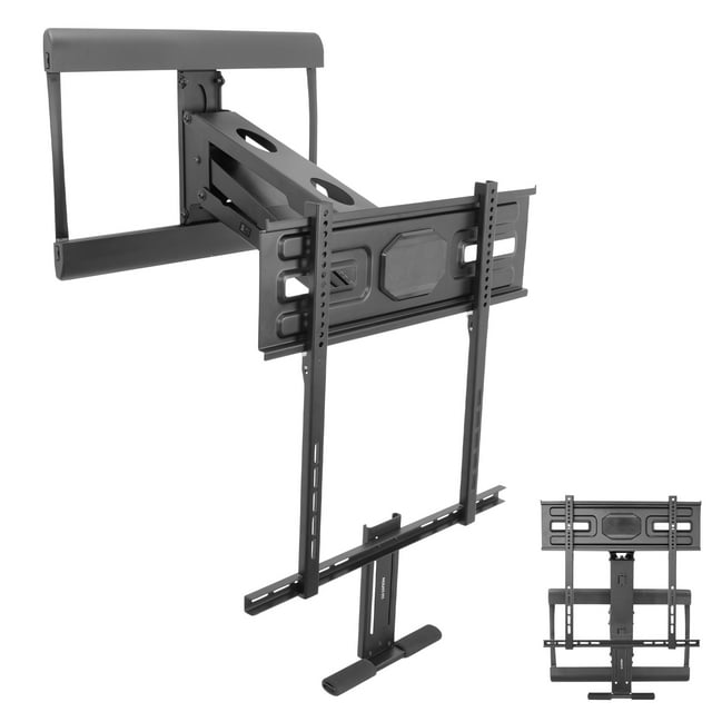 MountIt! Fireplace Mantel TV Wall Mount, Fits 43"70" TVs, 72 lbs