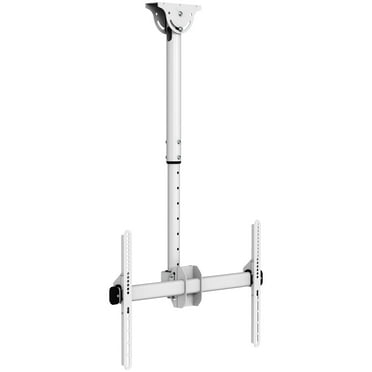 Mount-It! Full Motion Ceiling TV Mount, White, Fits 32" to 70" TVs, Capacity 110 lbs.